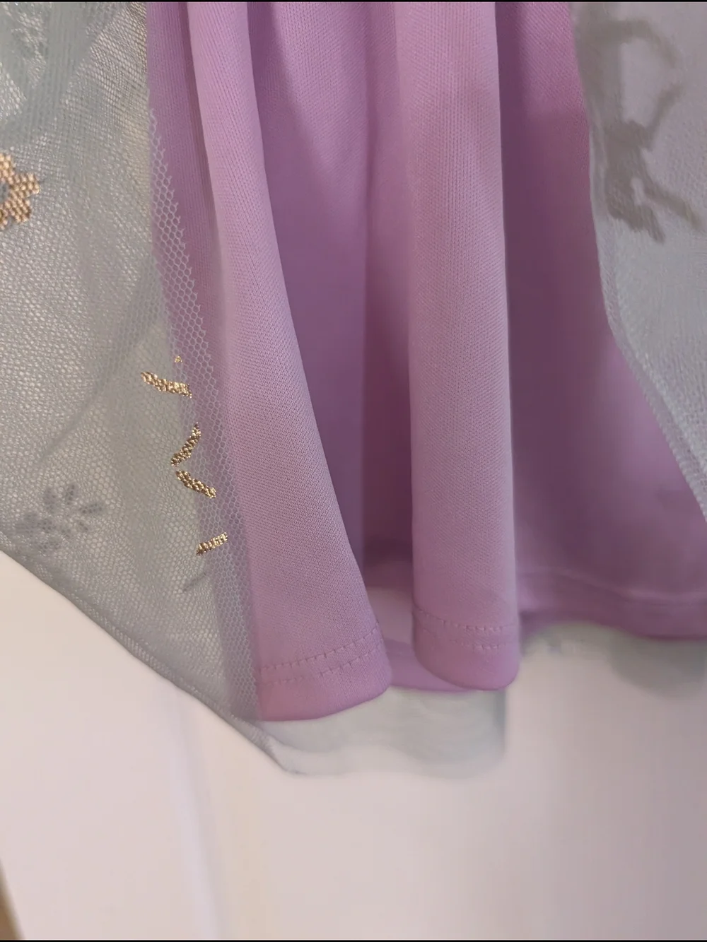 Zunie Mint Green and Gold Unicorn Tulle Party Dress